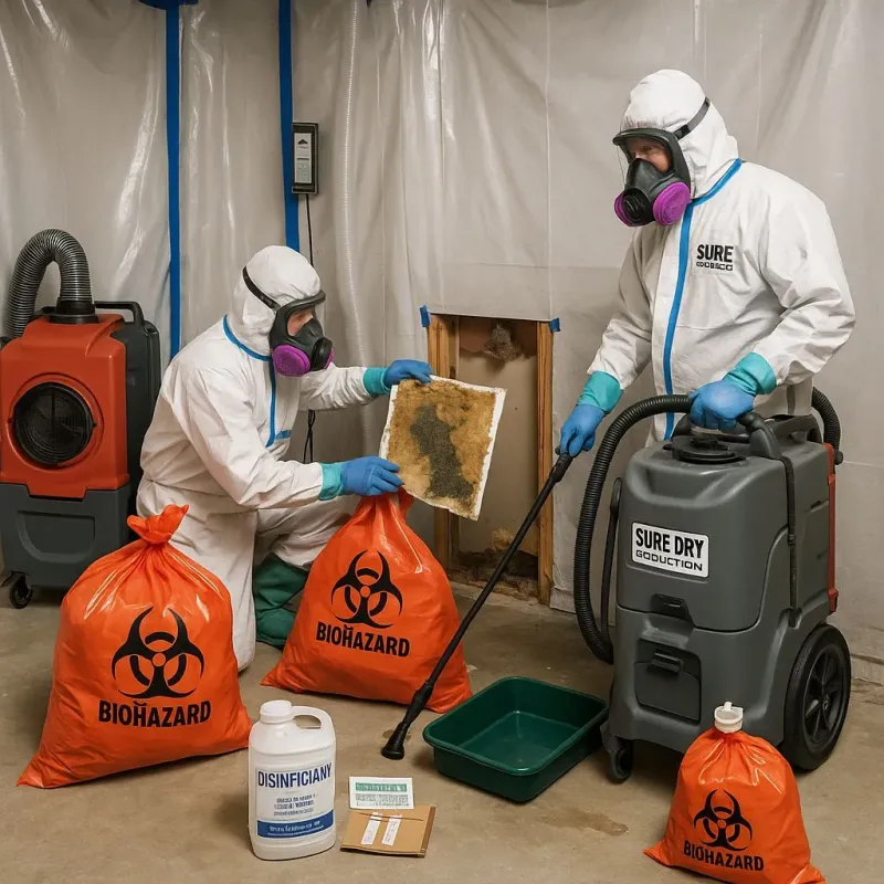 Contaminated Water Handling Protocols process in Oxford, MA