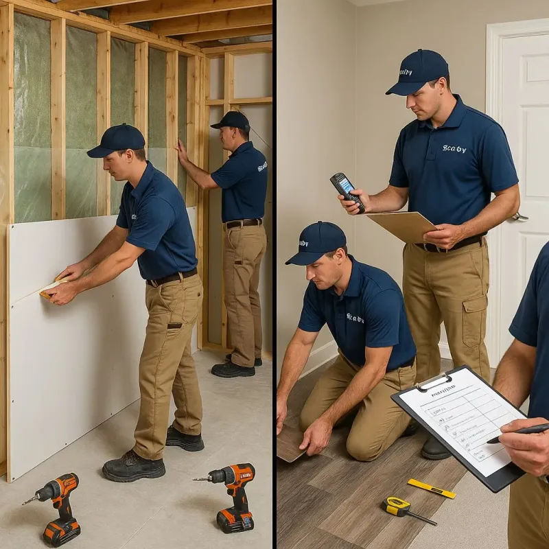 Repairs and Reconstruction process in Oxford, MA