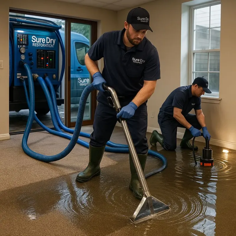 Water Extraction and Removal process in Oxford, MA